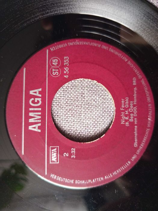 8x single YMCA Bee Gees Smokie Quatro tonpress Blondie