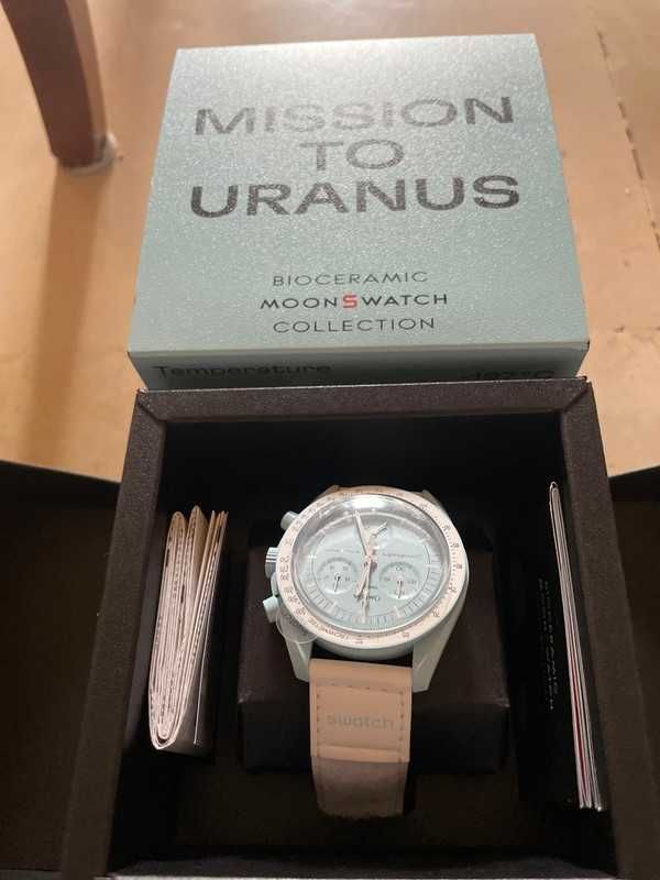 Omega x Swatch Uranus SO33L100 - Tylko Dziś -20% Rabat