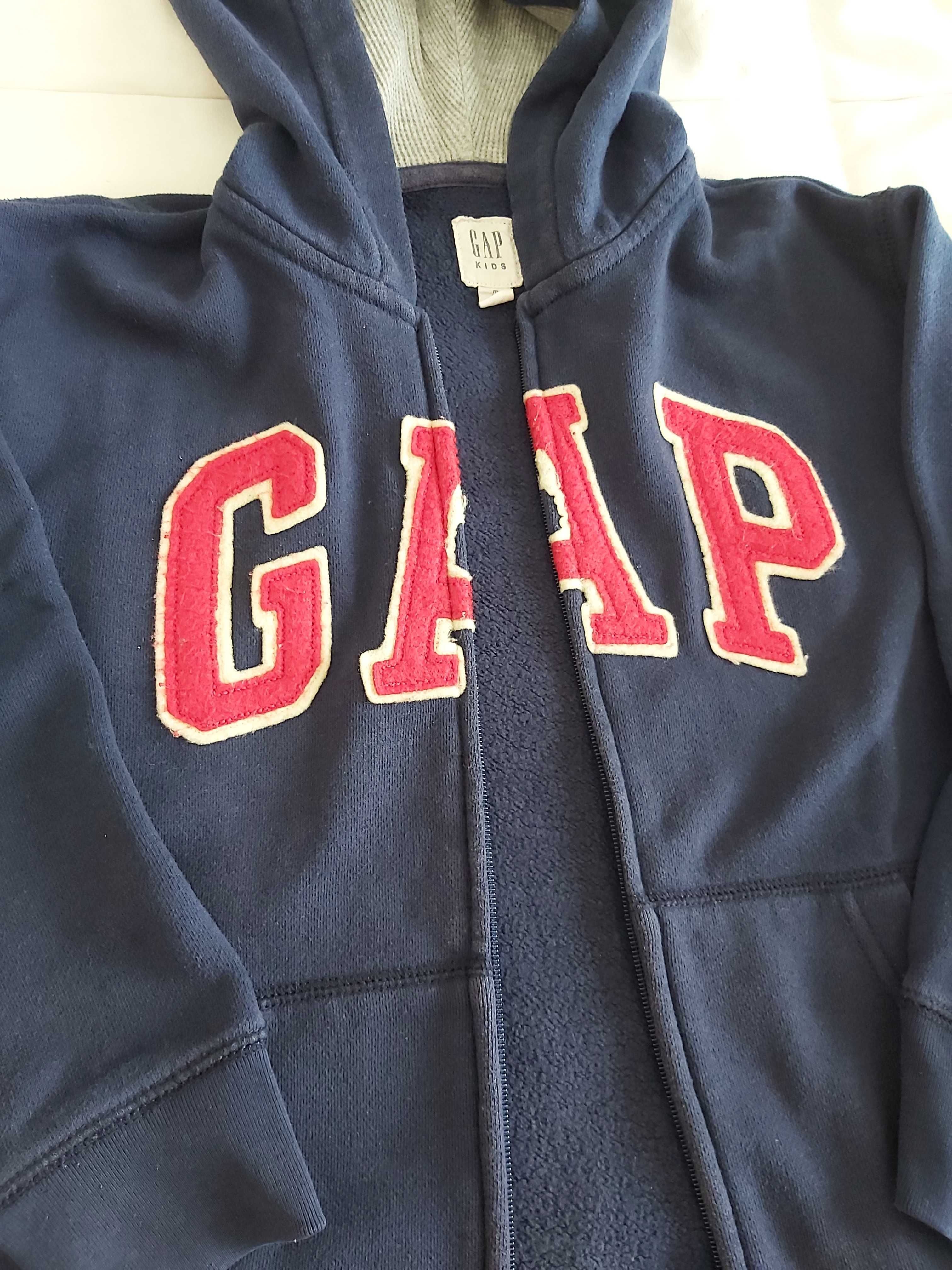 Casaco sweat com capuz de criança da GAP