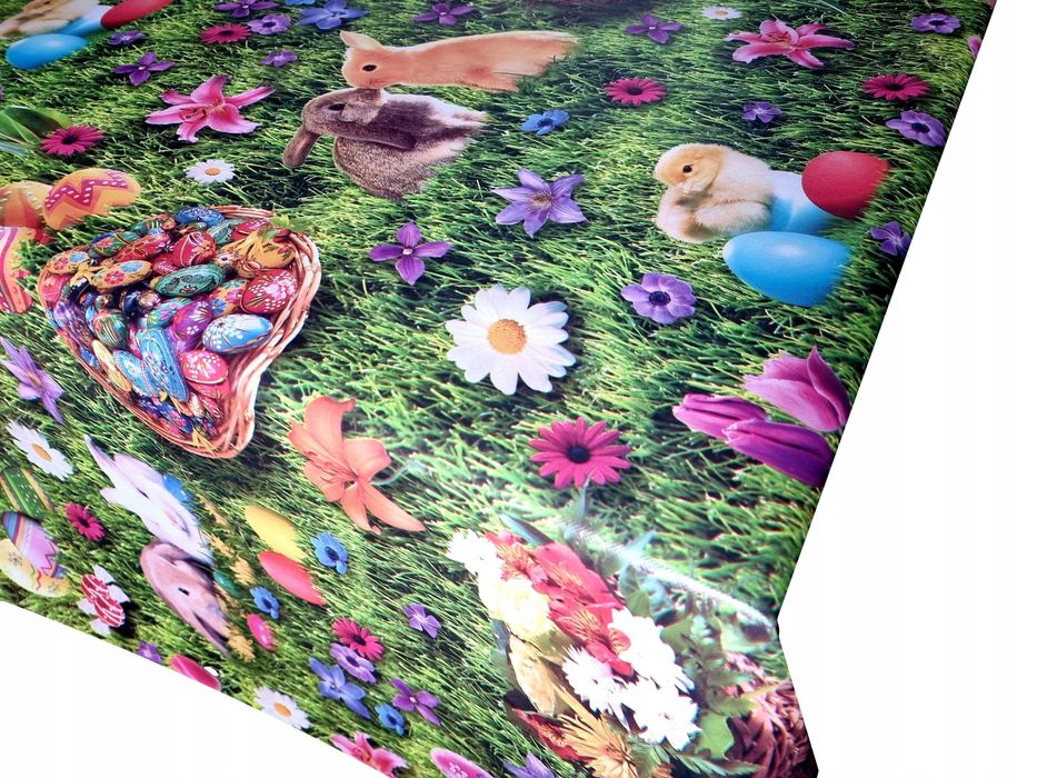 Obrus ceratowy, cerata świąteczna WIELKANOC 80x130