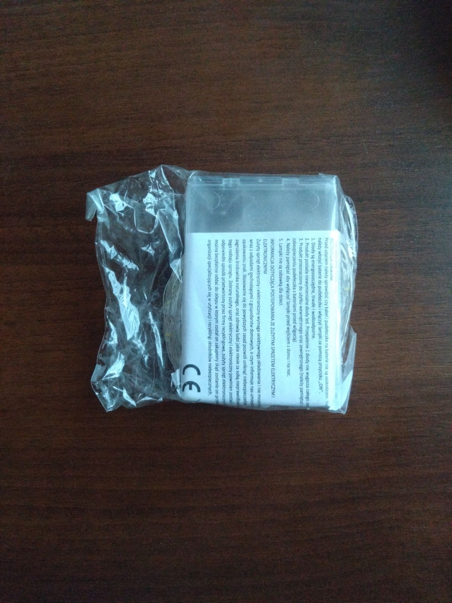 Lampki na Baterie 100 LED białe Ciepłe Światło Stałe 

Druciki LED