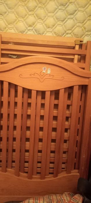 Berço Bebé grades madeira