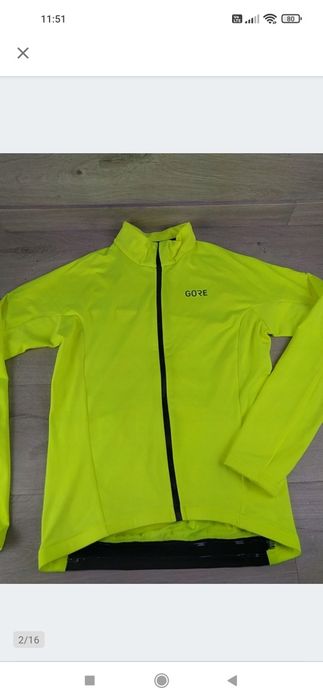 Gore Wear C3 Thermo Trikot Bluza rowerowa M Neon OUTLET OPIS

Używana