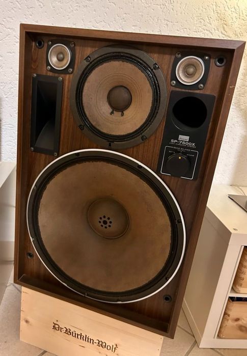1979r Głośniki retro vintage Sansui SP-7500X