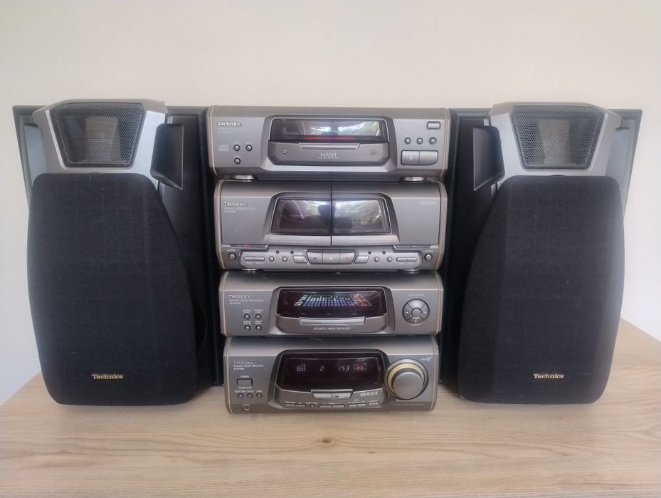 Wieża Technics EH500 z kolumnami SB EH600