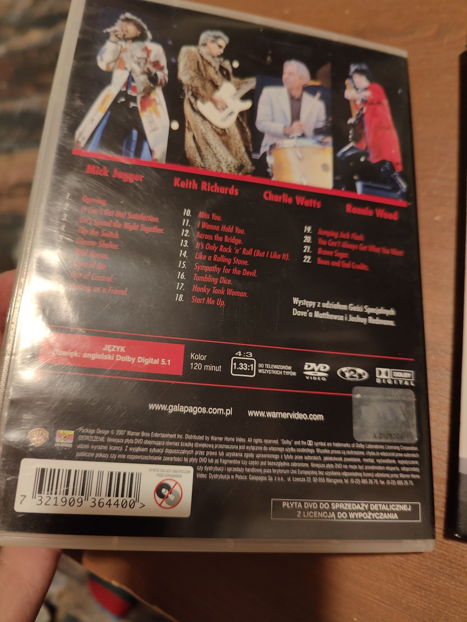 Muzyka dvd Rolling Stones 2 płyty