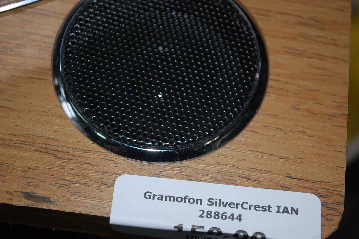 SilverCrest Gramofon USB Głlośniki Pokrywa