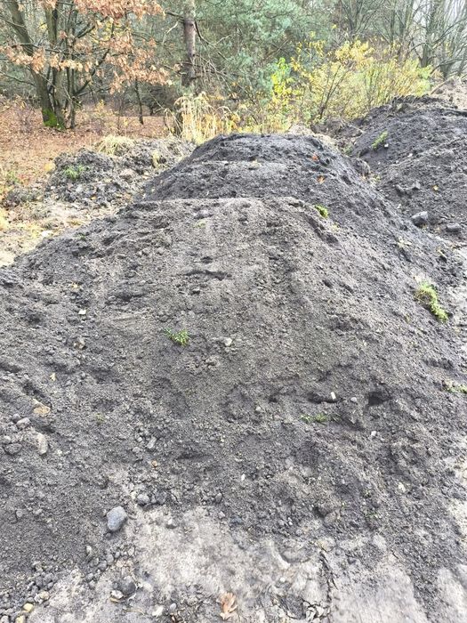 Ziemia na podniesienie terenu usługi mini koparka i koparko ładowarka