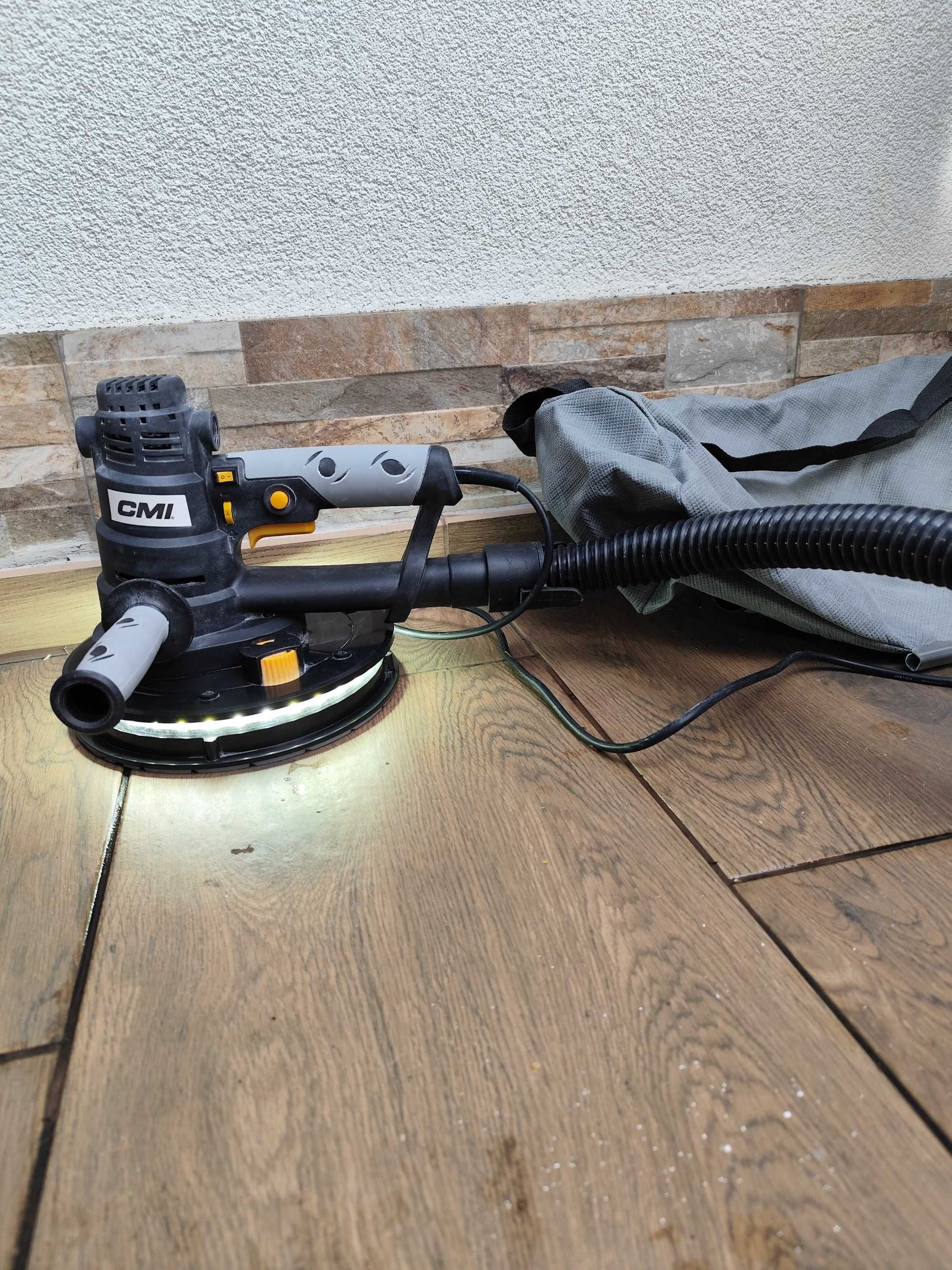 CMI Szlifierka bezpyłowa do gipsu 750W 180 mm