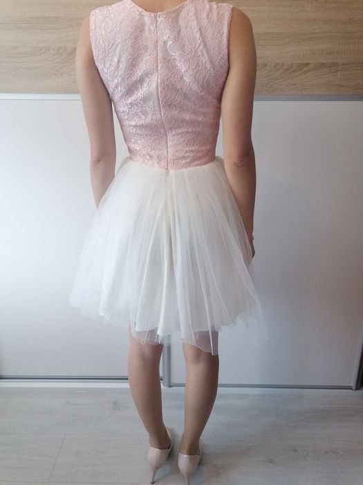 Sukienka różowa tiulowa