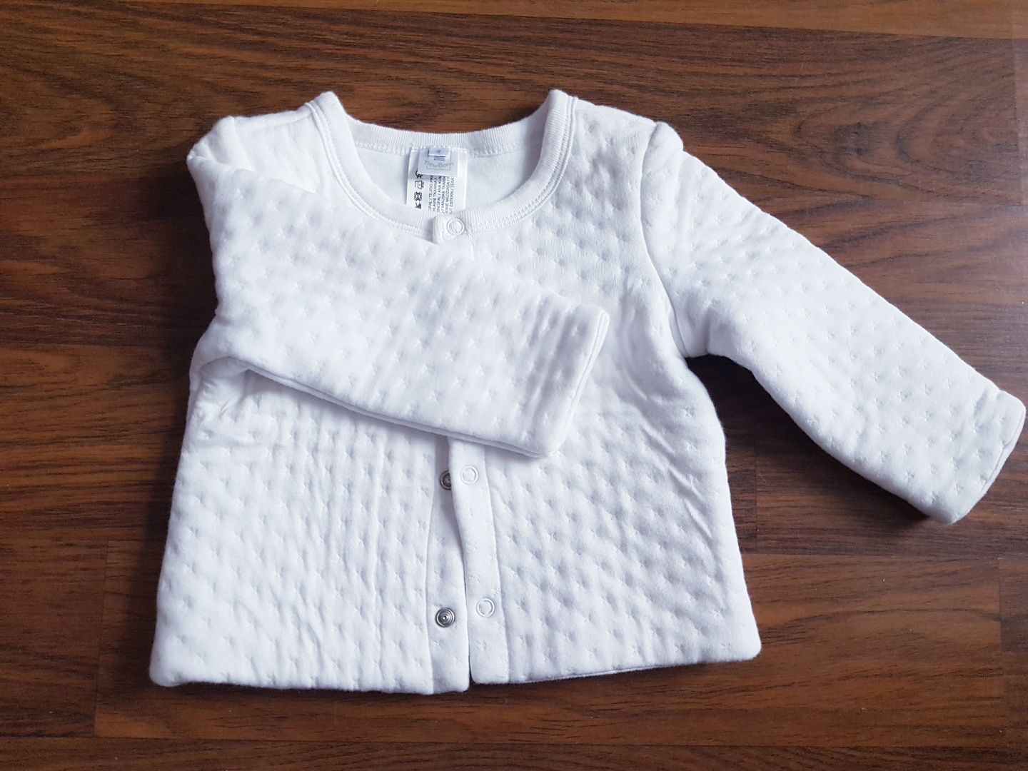 Bluza, kurteczka biała rozmiar 68-74