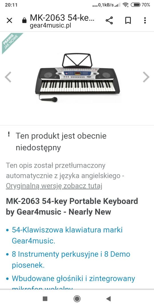 Keyboard MK -2063