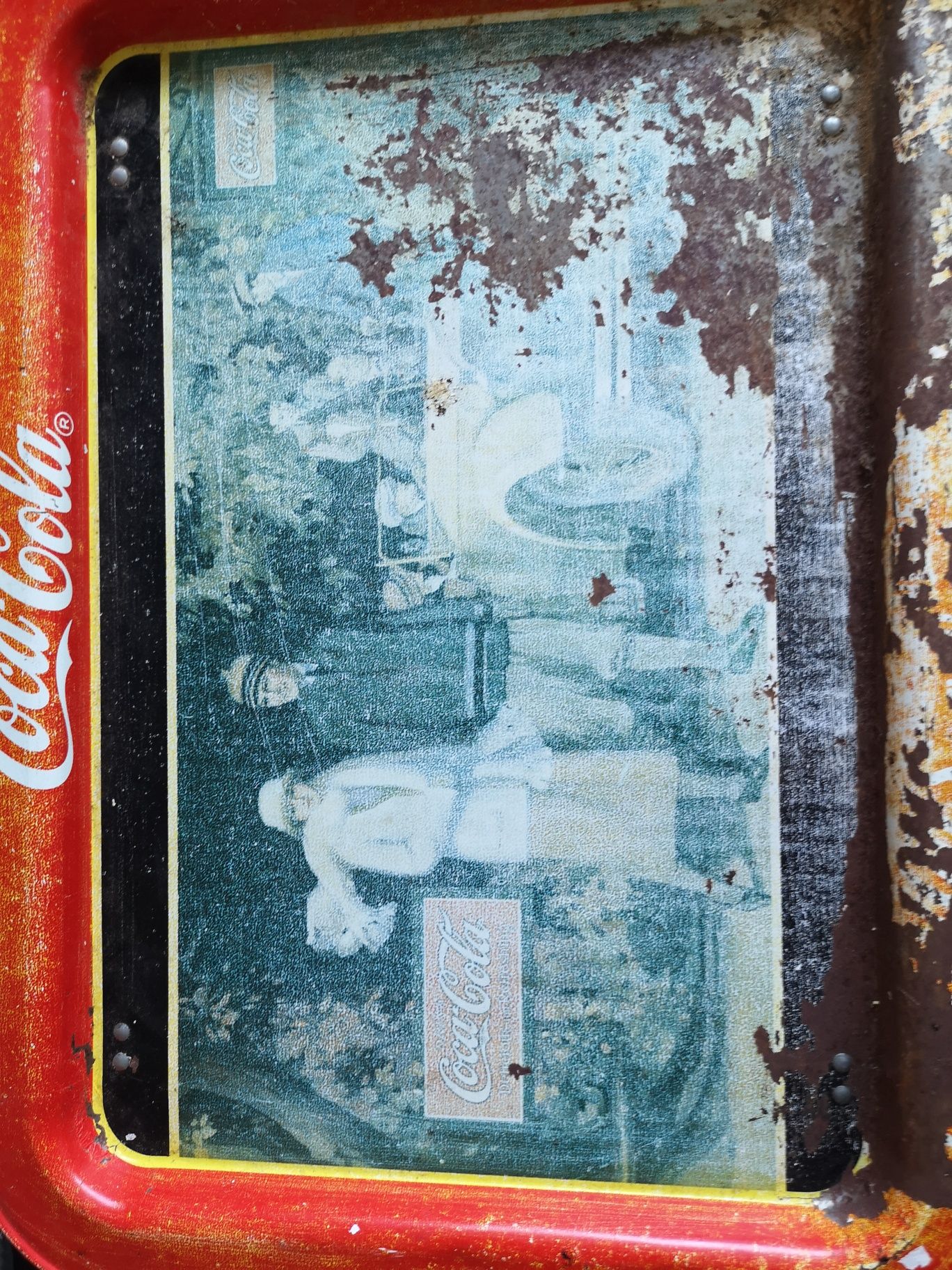 Tabuleiro Vintage Coca Cola