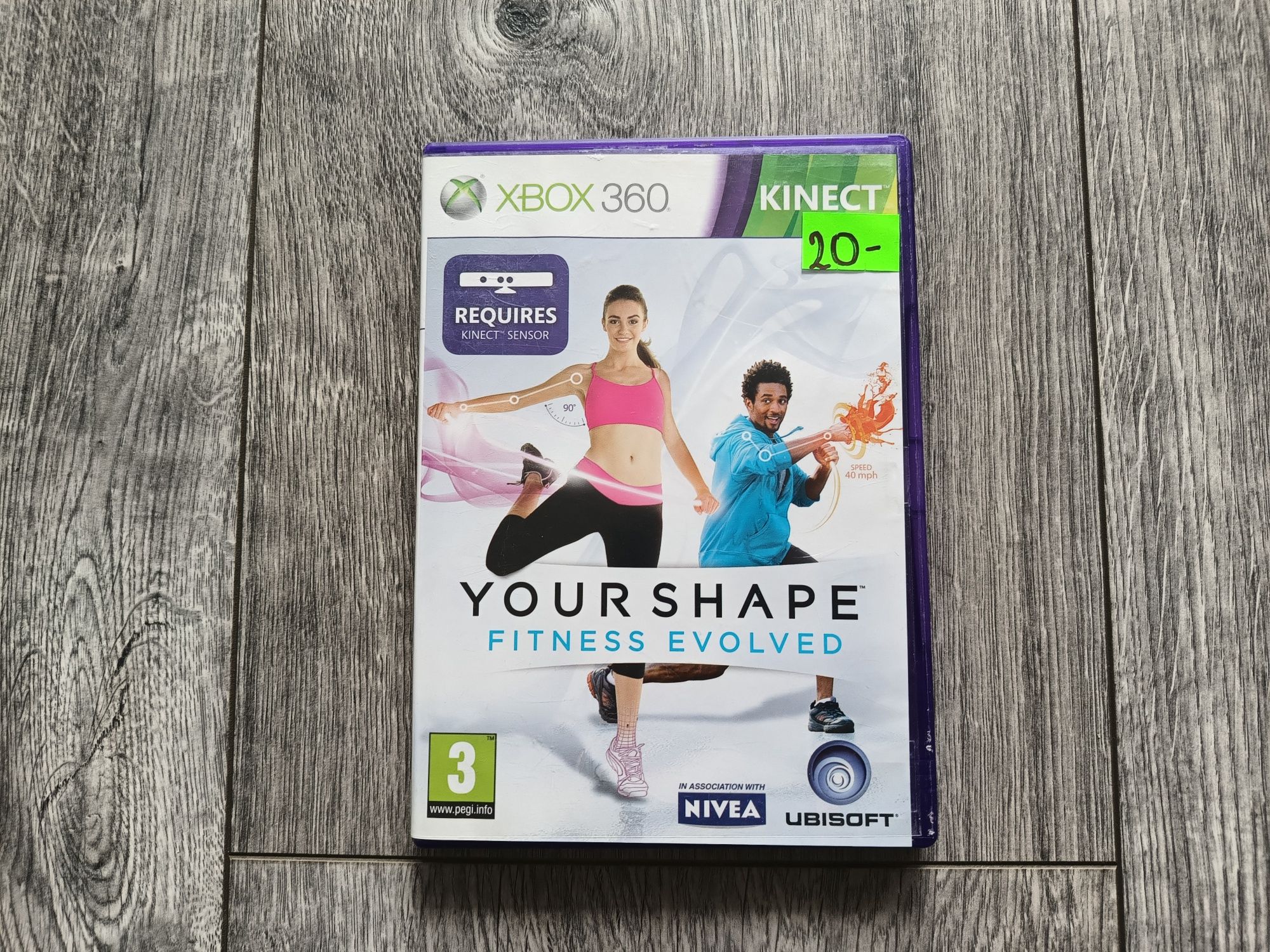 Gra Xbox 360 KINECT Fitness Evolved - Your Shape-