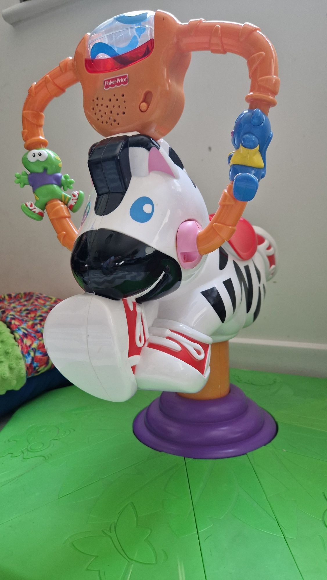 Skoczek zebra Fisher price