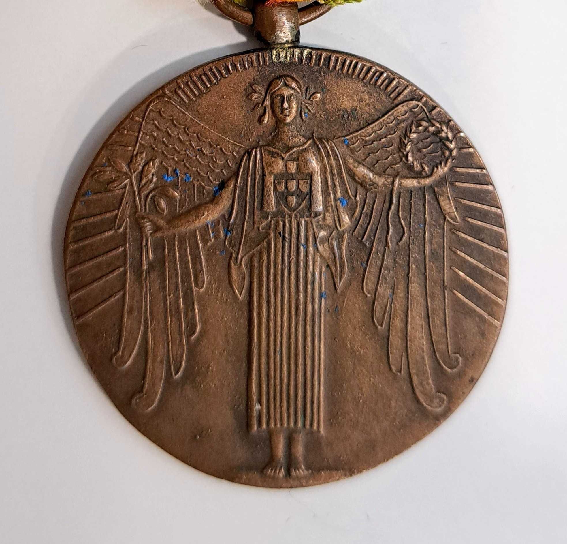 Grande Guerra. Rara Medalha Portuguesa da Vitória!