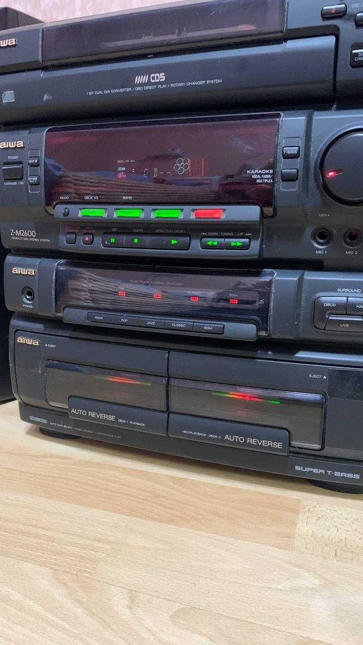 Музыкальный центр AIWA + Колонки