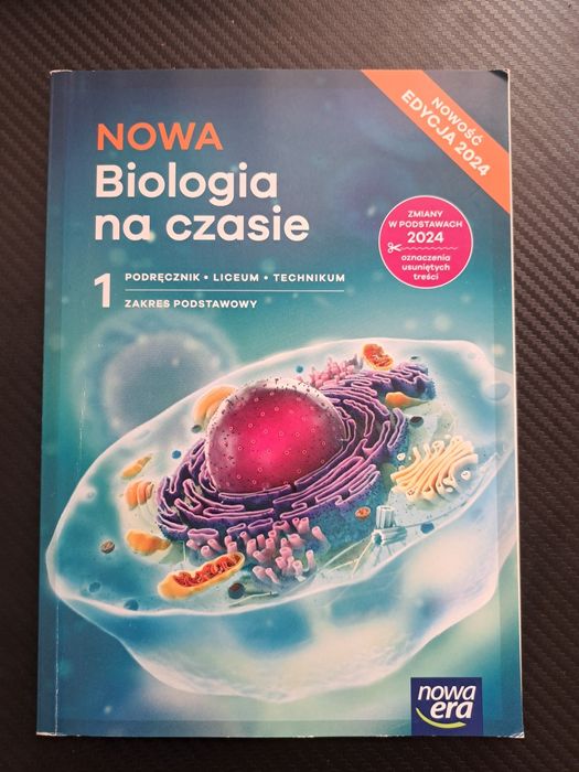 Biologia na czasie 1, podręcznik, podstawa
