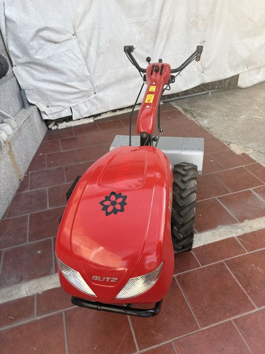 Moto cultivador elétrico com motor de arranque