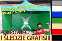3x3 9m2 30kg Namiot Expresowy Handlowy Ogrodowy Składany Automatyczny