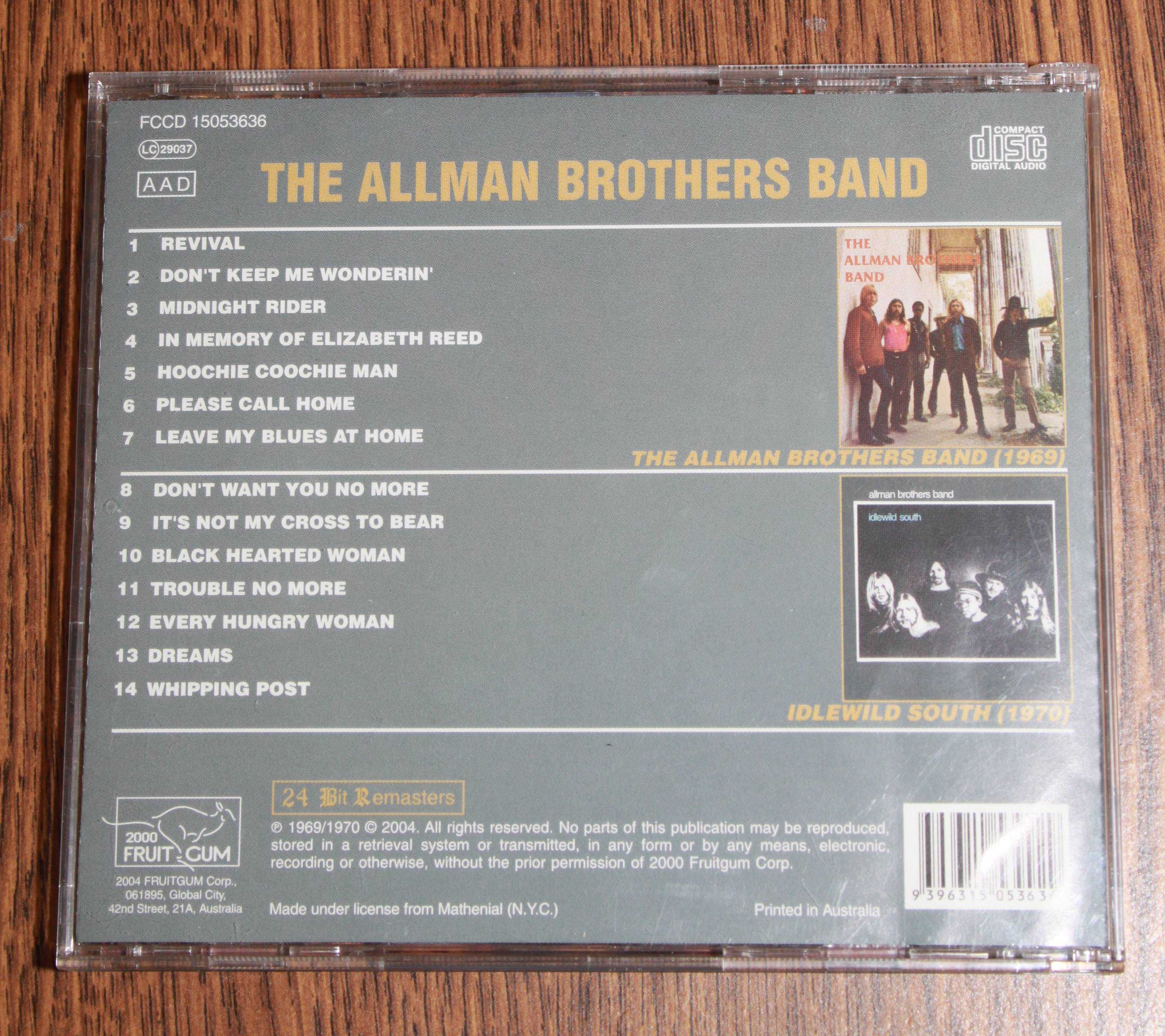 The Allman Brothers Band / Idlewild South (CD)