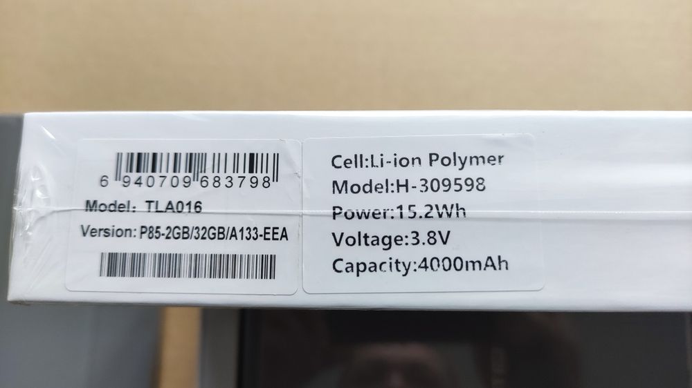 Планшет Teclast tPad P85 8" 2GB/32GB с чехлом