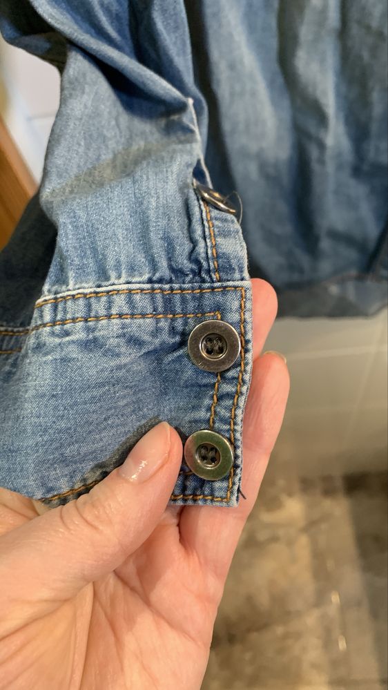 Koszula damska jeansowa Only XL uni oversize tunika