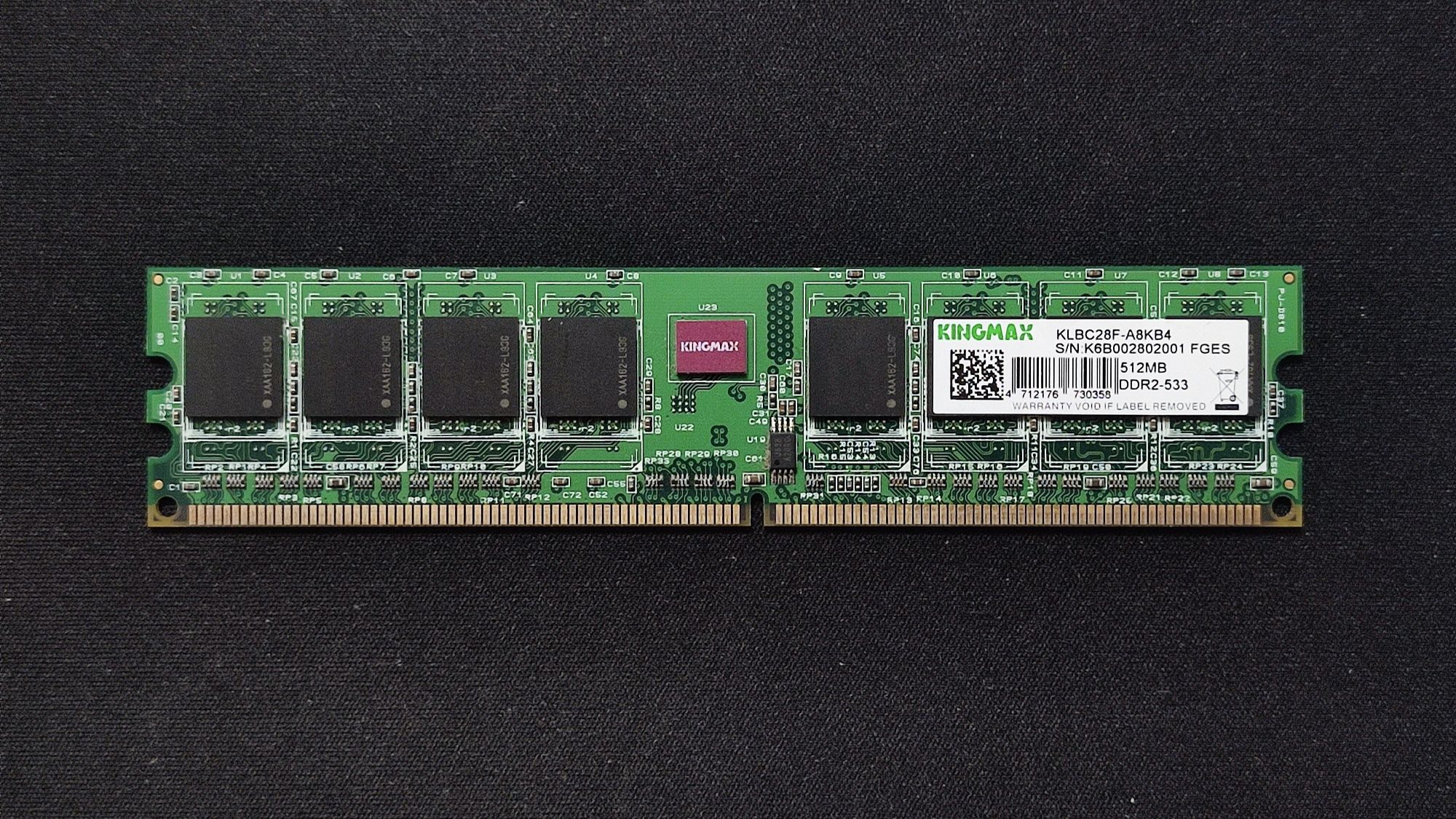 Оперативна пам'ять DDR3 - 1333 2Gb, DDR2 - 533 512Mb