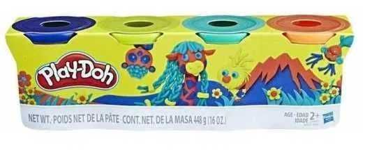 Ciastolina 4 tuby Safari 2+ Play Doh