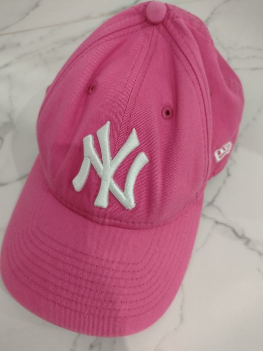 New Era różowa czapka z daszkiem