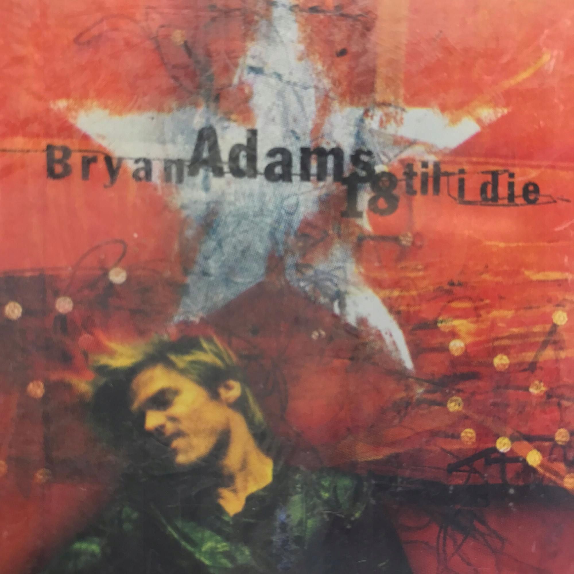 kaseta - bryan adams - 18 til i die 1996 rock