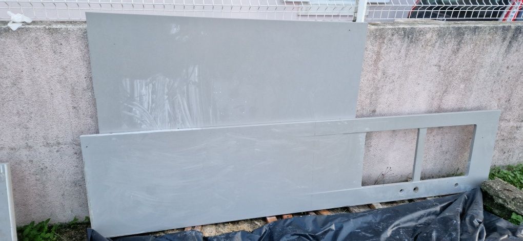 Bancada de silestone cinza