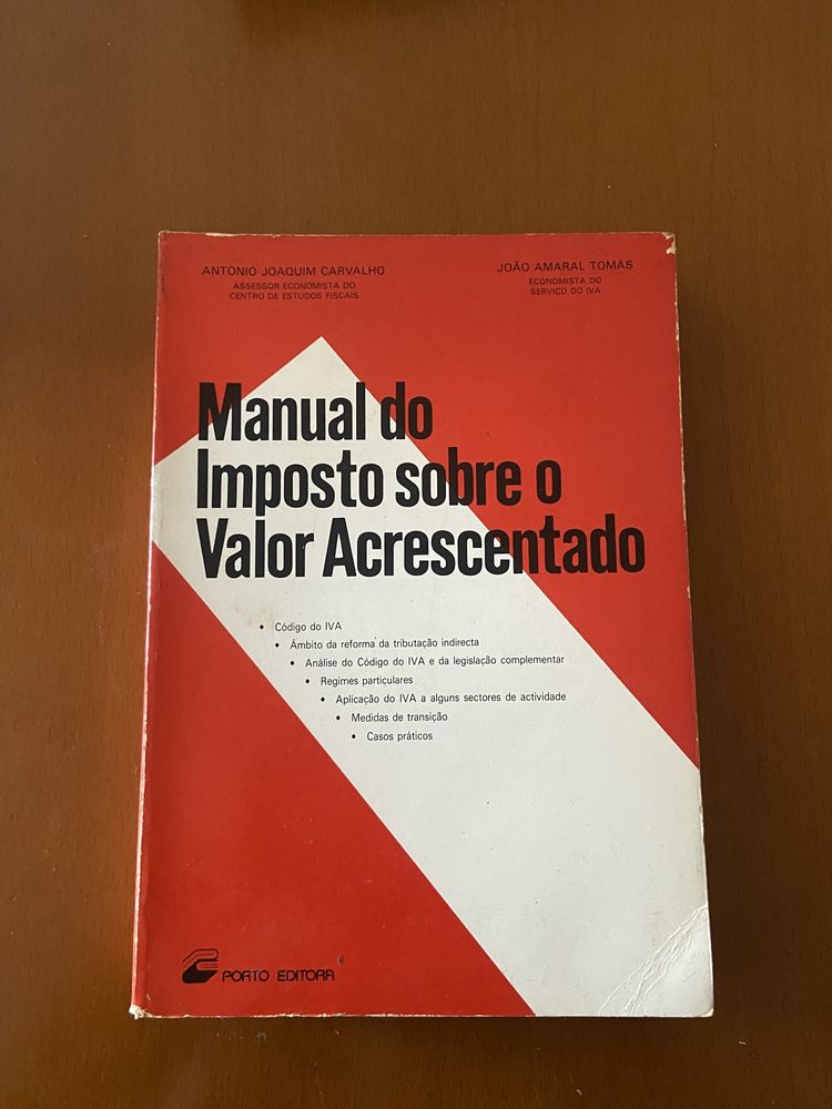 Manual do Imposto sobre o Valor Acrescentado