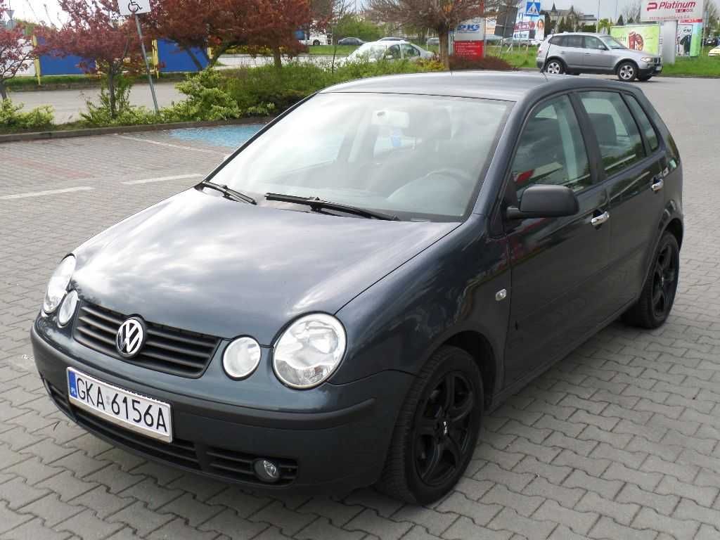 VW Polo 1.4 benz. rok 2004 , 5-drzwi  od 2023 w PL , KLIMA-bdb