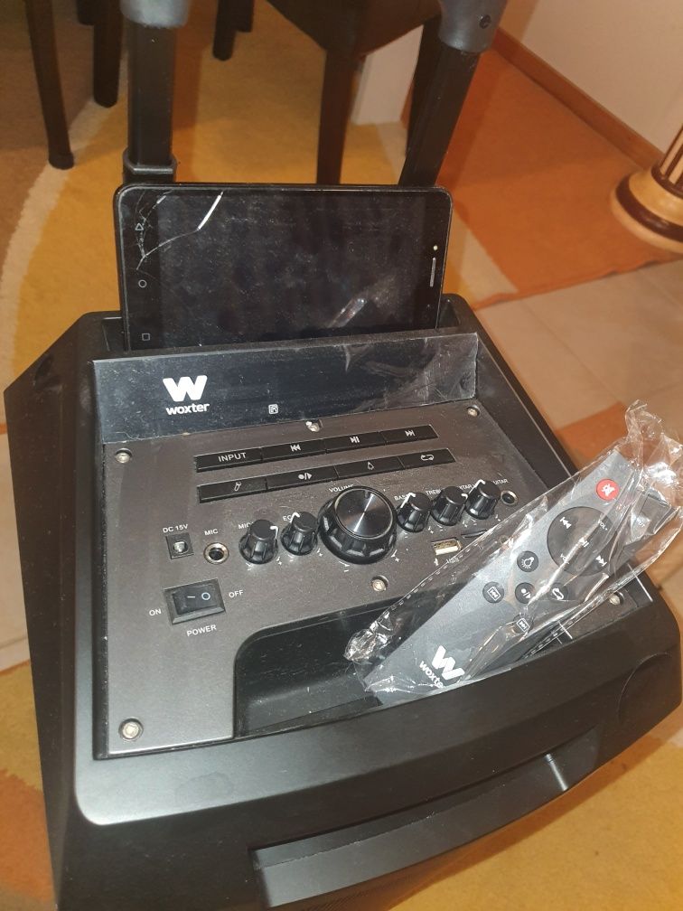 Woxter RocknRoller Coluna Portátil com Karaoke 80W