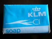 Aviação comercial- sabonete KLM Companhia Real de Aviação Holandesa