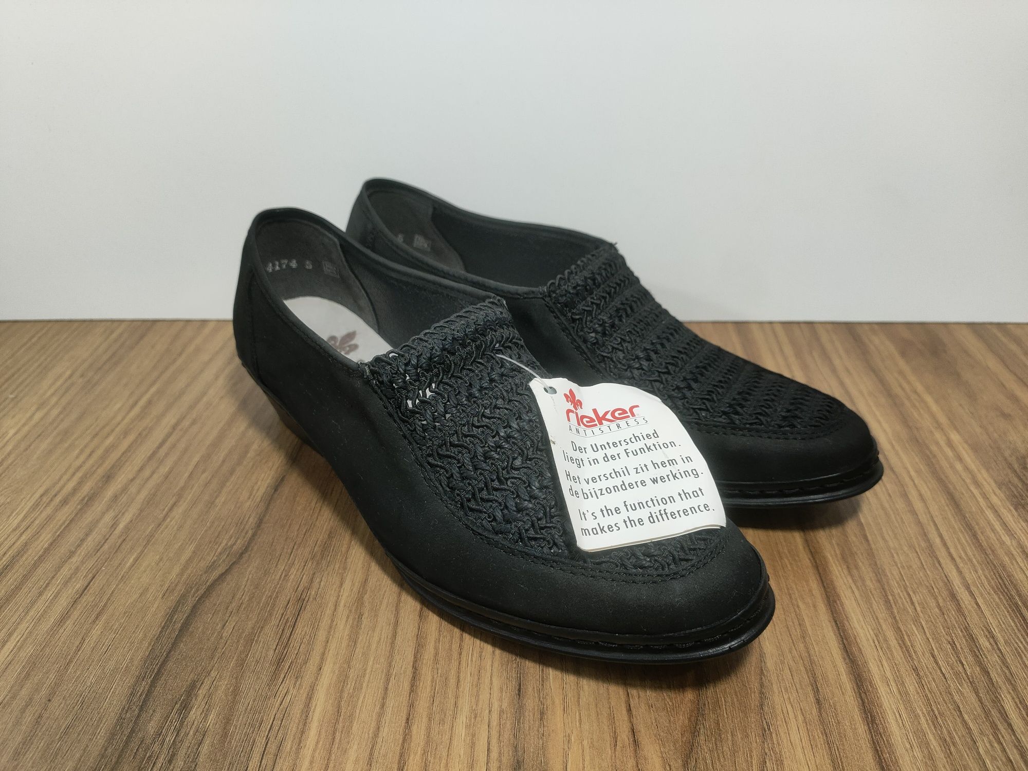 Buty Rieker Riricon Antistress damskie przewiewne r. 38 24cm