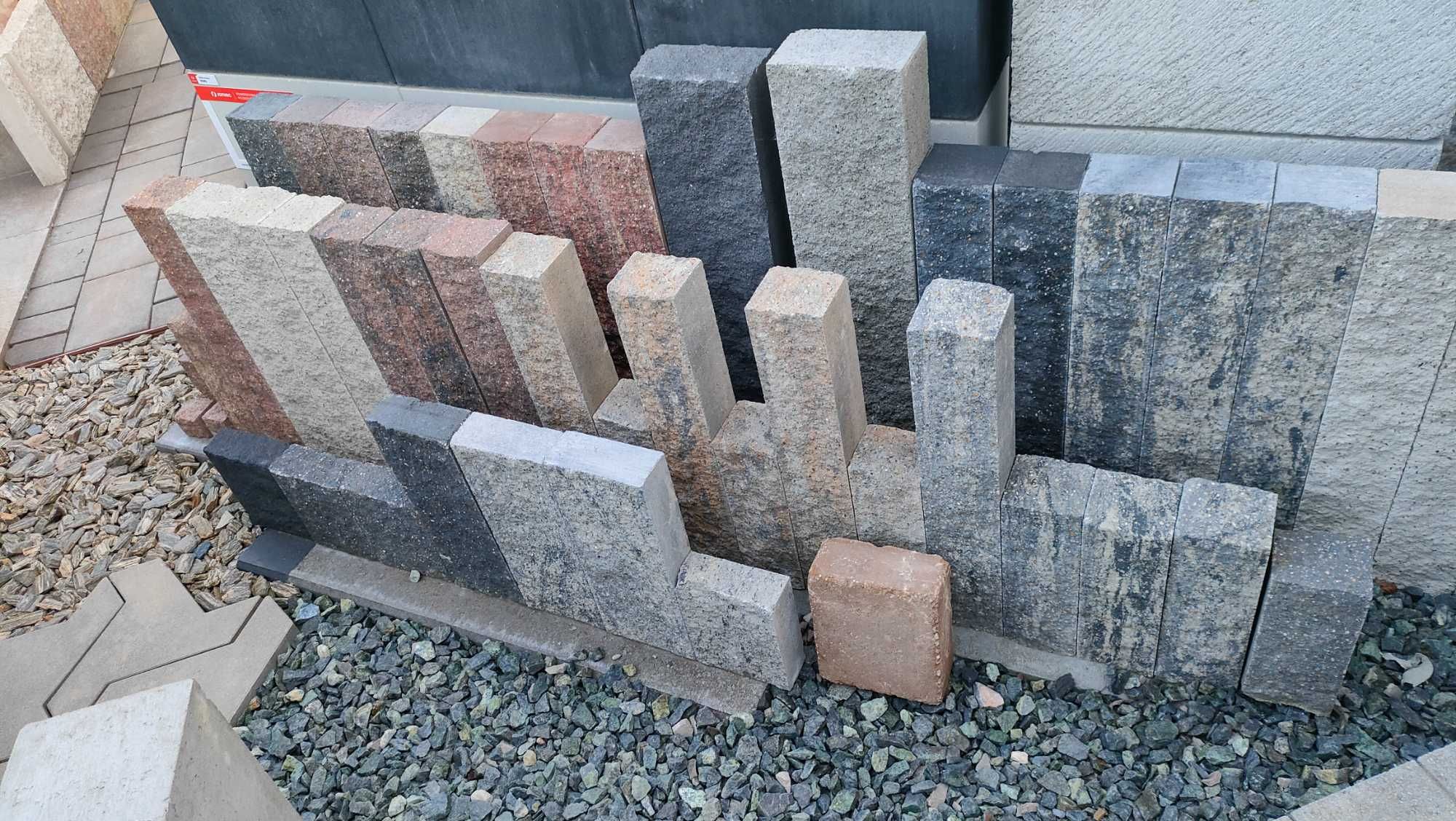 Blat stół grill kuchnia taras palisada kostka brukowa ogrodzenie mur