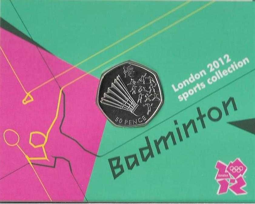 Inglaterra - - - "2012 Jogos Olímpicos de Londres" - - - - - Moedas