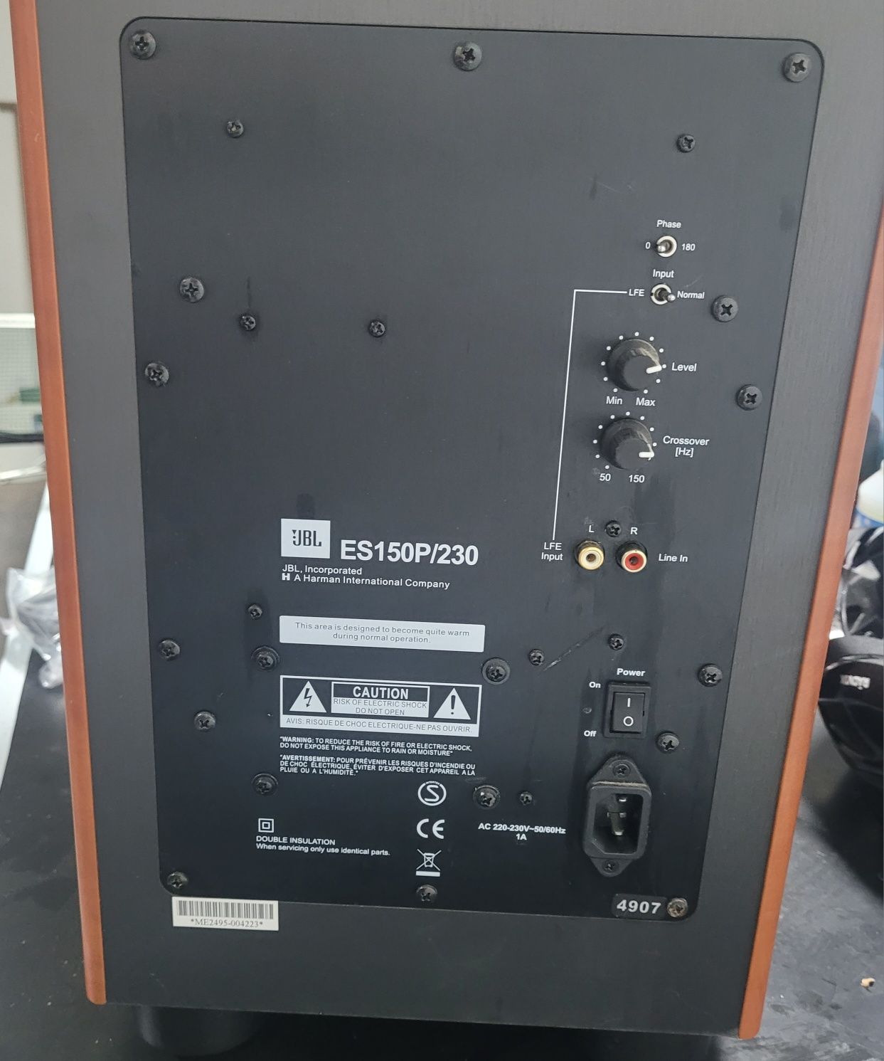 JBL Subwoofer ES150P/230