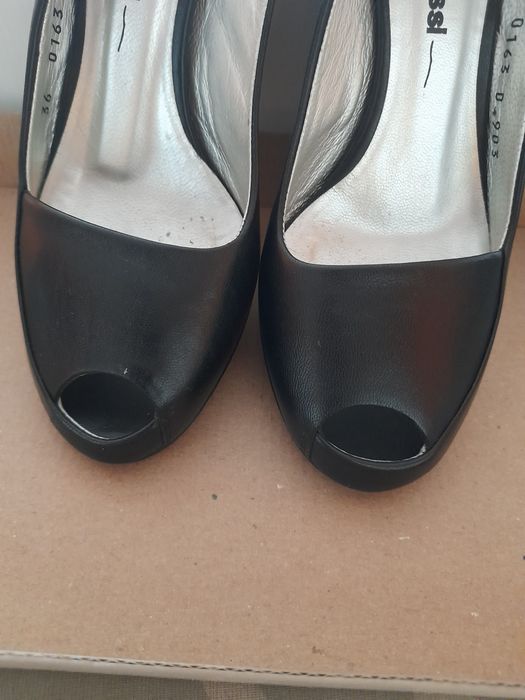 Buty letnie skóra naturalna gino rossi roz 36