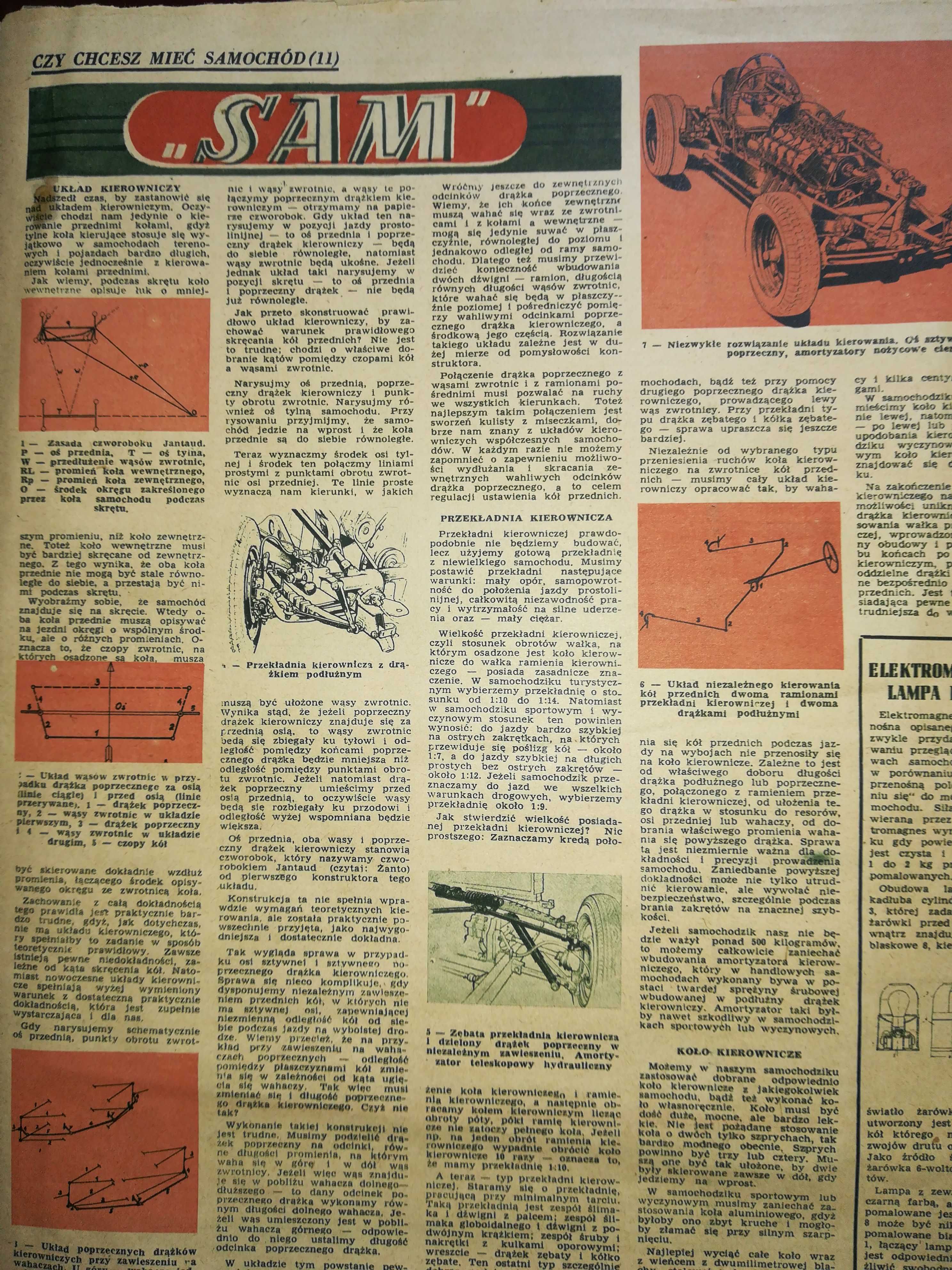 Motor tygodnik ilustrowany 1953 r.
