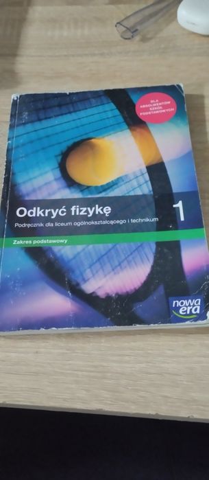 Podręcznik Odkryć fizykę klasa 1