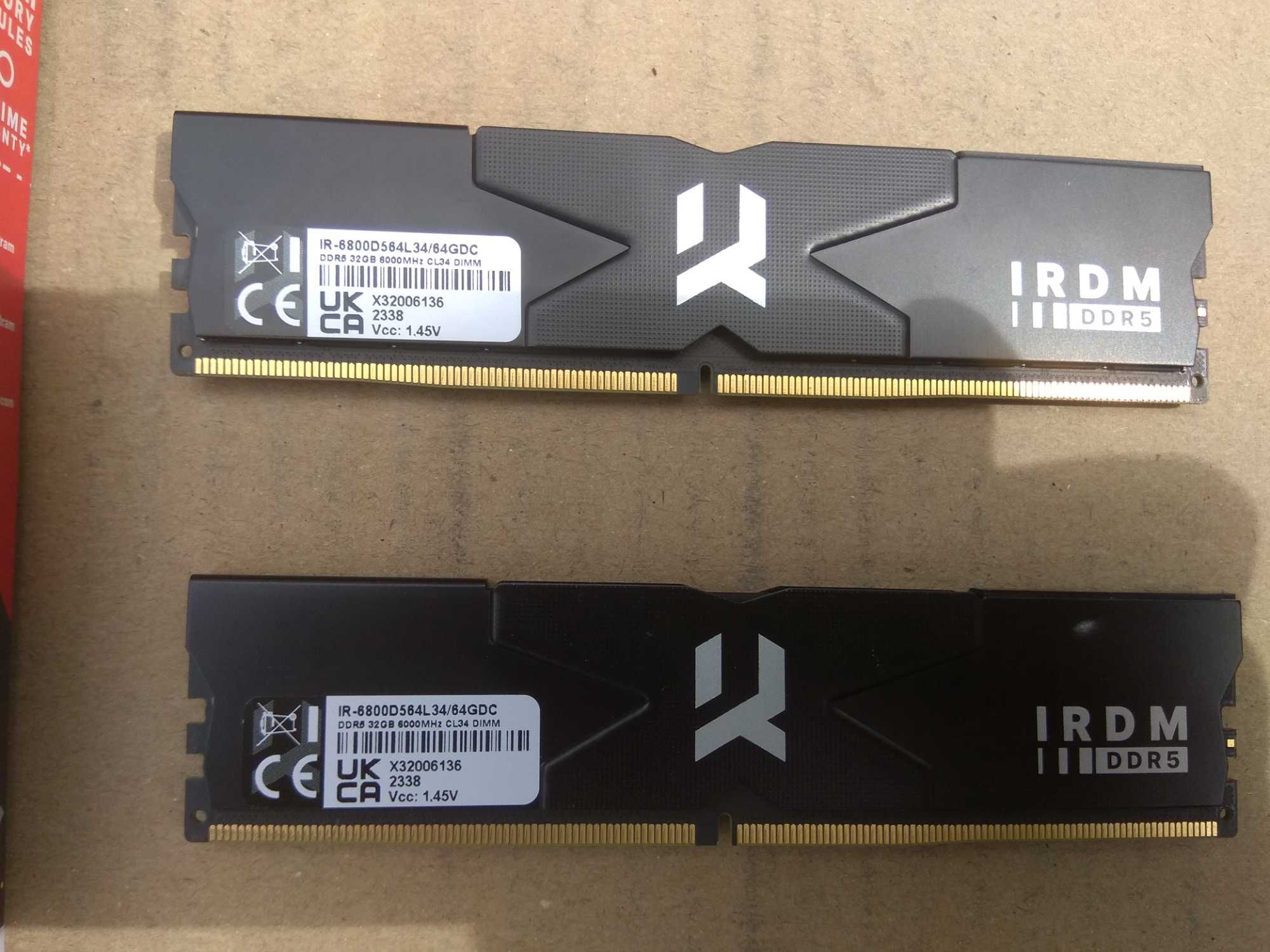 Оперативна пам'ять 64Gb GOODRAM IRDM DDR5 2x32Gb