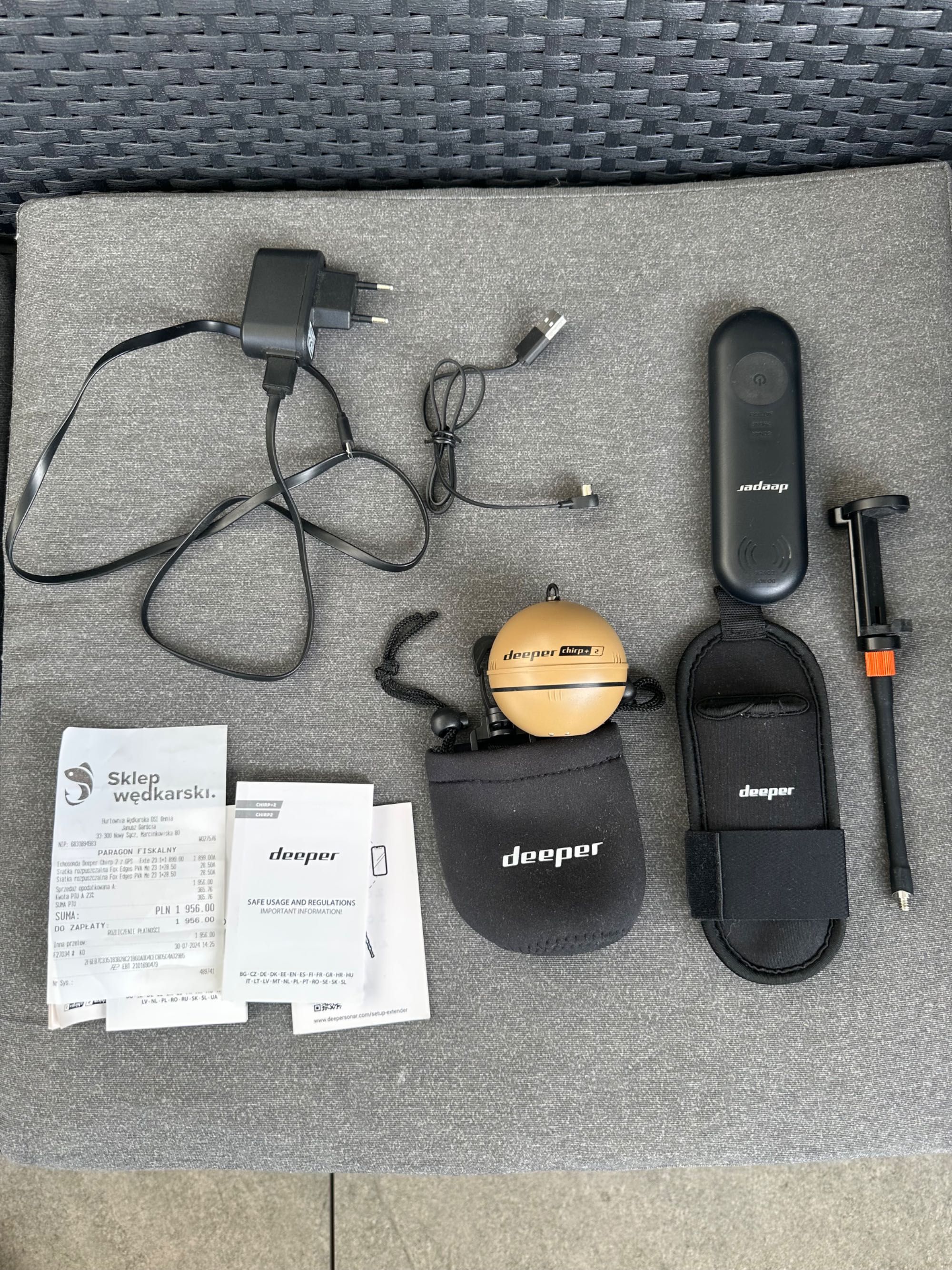 Echosonda Deeper CHIRP+ 2 Long Range Kit