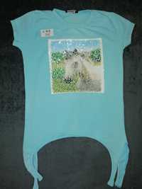 Błękitna bluzeczka 122