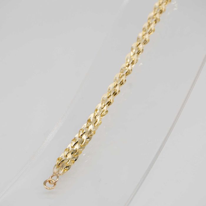 Złota bransoletka damska 585 3,91gram 19,5cm Nowa WYSYŁKA GRATIS