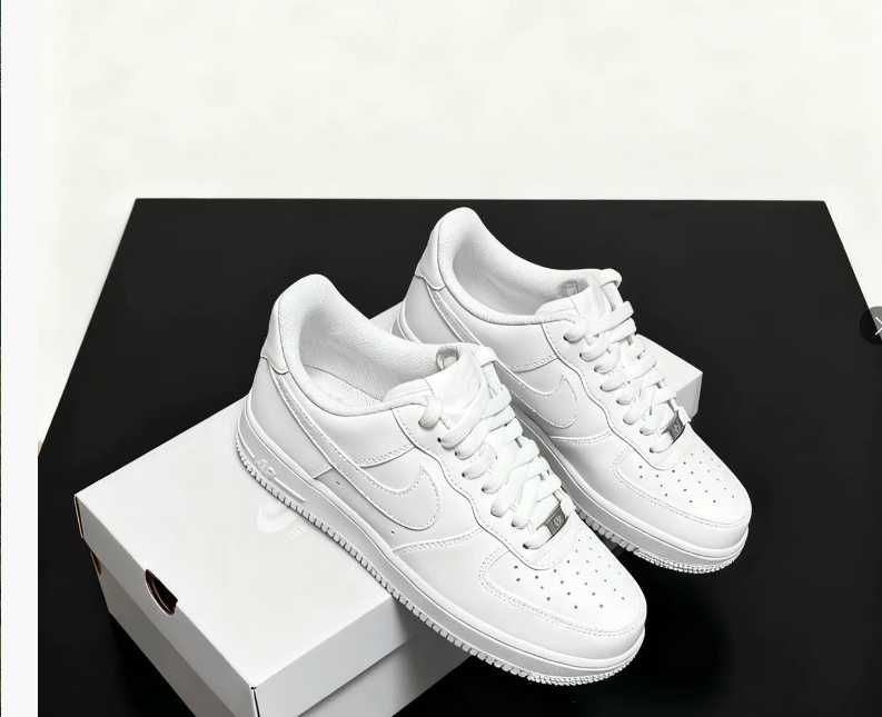 Buty Trampki NikeAir_Force_1_Low _07_White_R.44