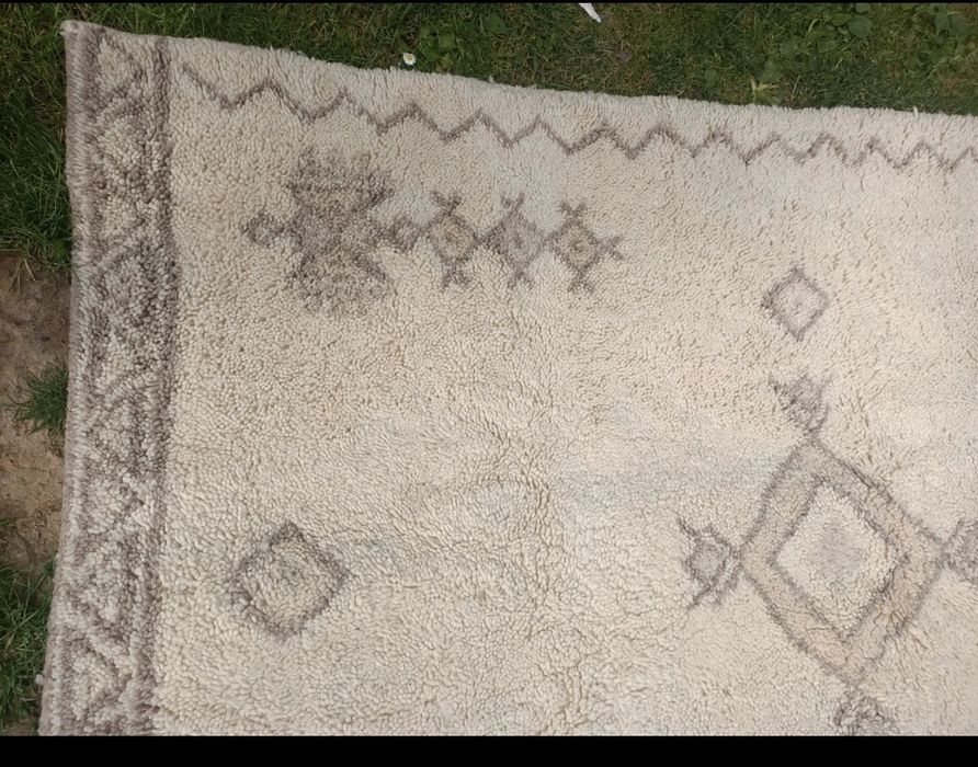 Dywan berberyjski  Maroko wełna naturalna