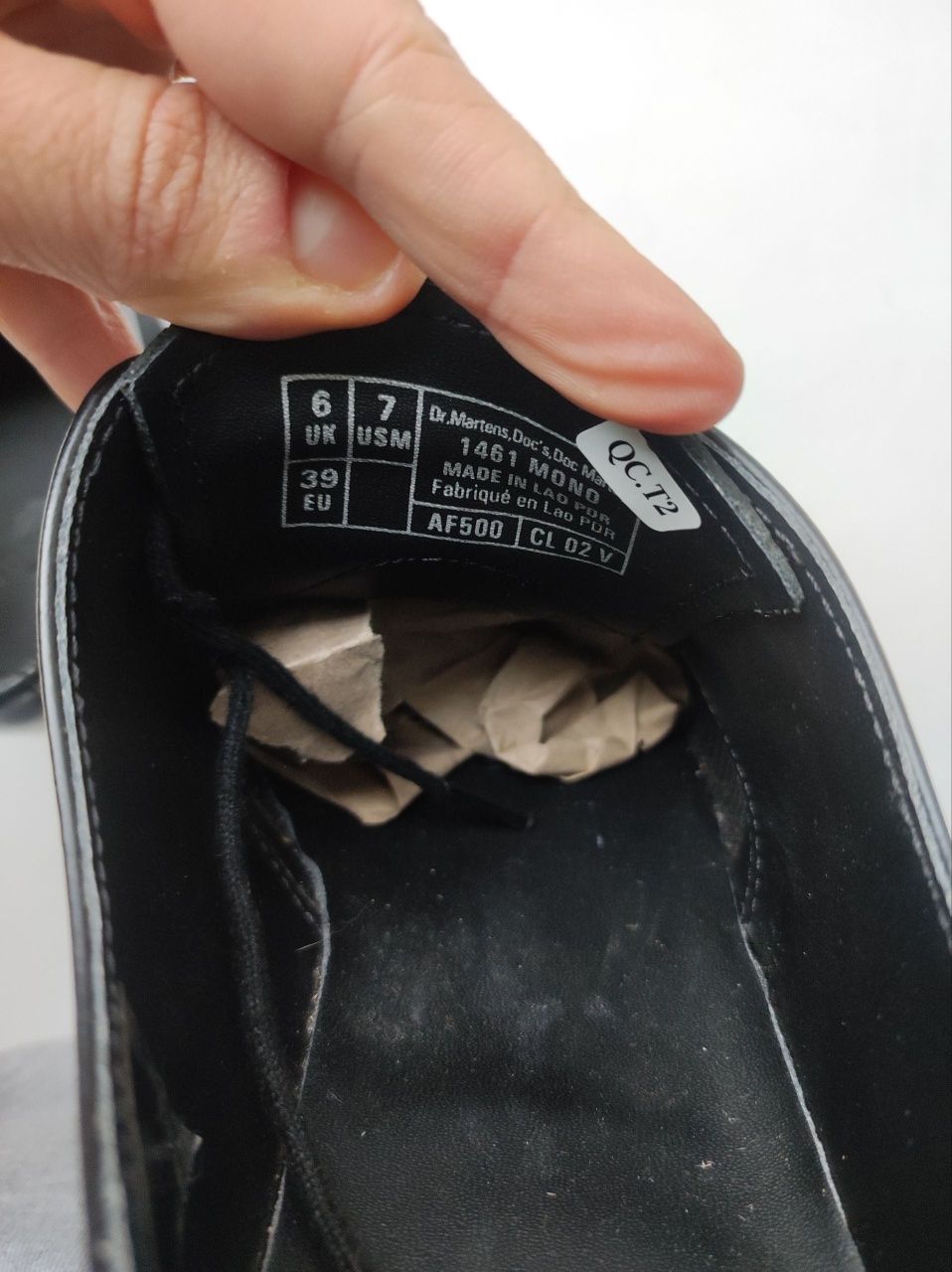 Dr martens 1461 pascal туфли туфлі лофери ботинки берцы grinders